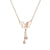 Alina Rose Gold Butterfly Necklace