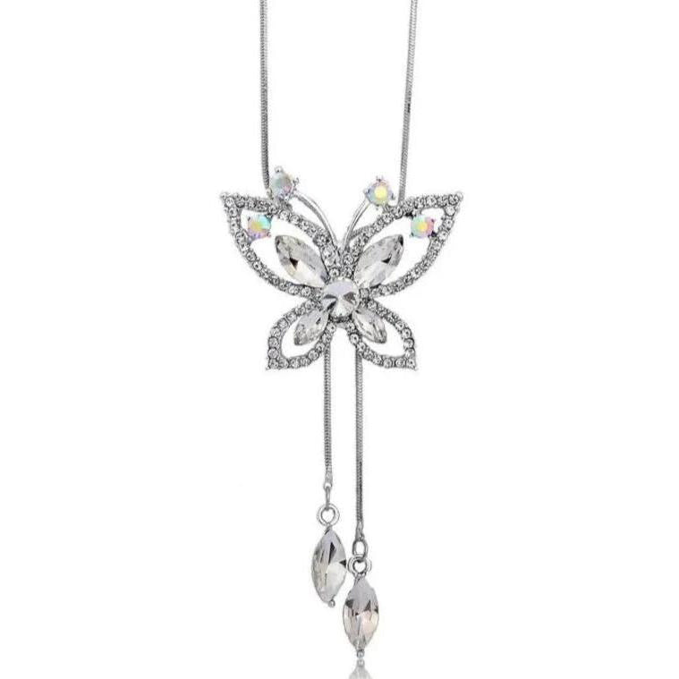 Ella Diamond Butterfly Necklace