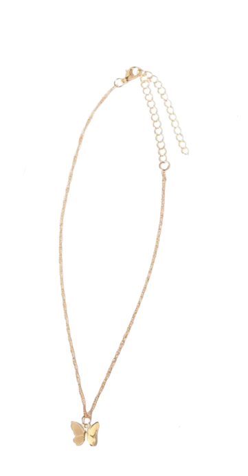 Ella Gold Butterfly Necklace
