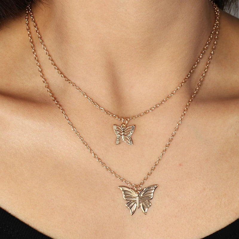 Esmee Gold Butterfly Necklace