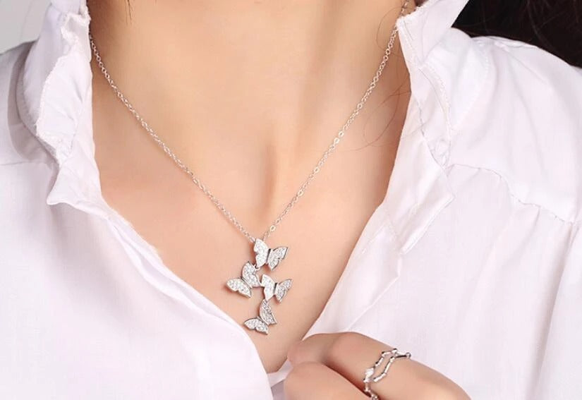 Shay Diamond Butterfly Necklace