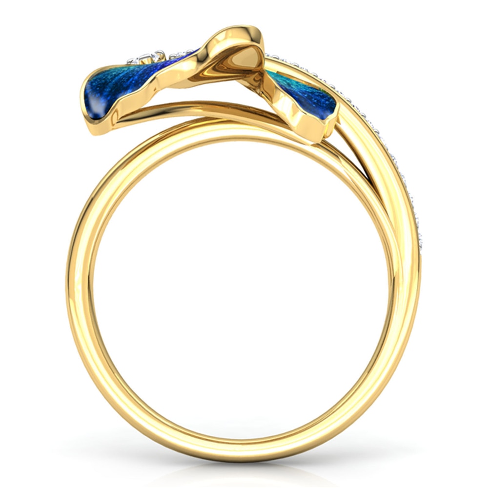 Elea Gold Butterfly Ring