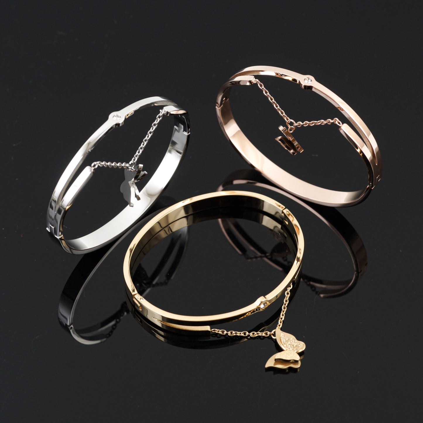 Zaylia Gold Butterfly Bracelet