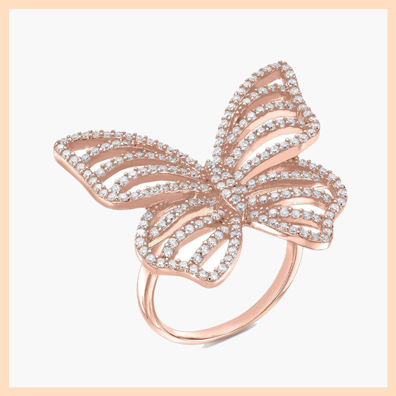 Butterfly ring - Butterflies and Co