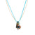 Blue Celia Crystal Butterfly Necklace