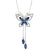 Ella Blue Butterfly Necklace