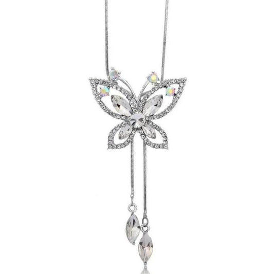 Ella Diamond Butterfly Necklace