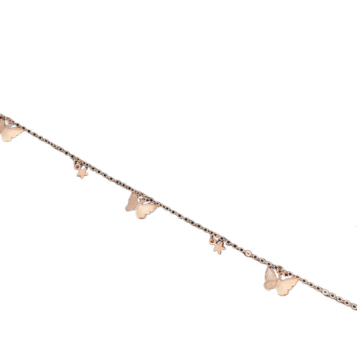 Gold Anais Butterfly Stars Necklace