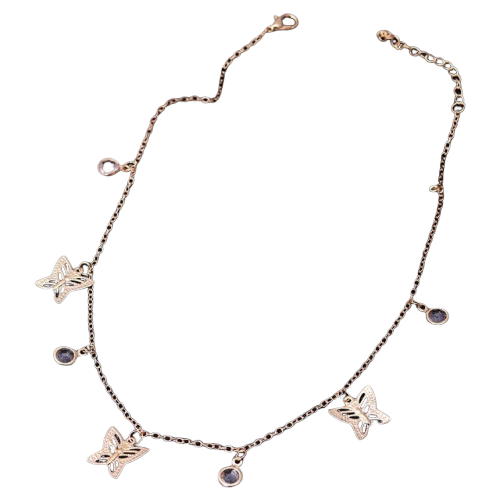 Isabel Gold Butterfly Necklace