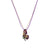 Purple Celia Crystal Butterfly Necklace