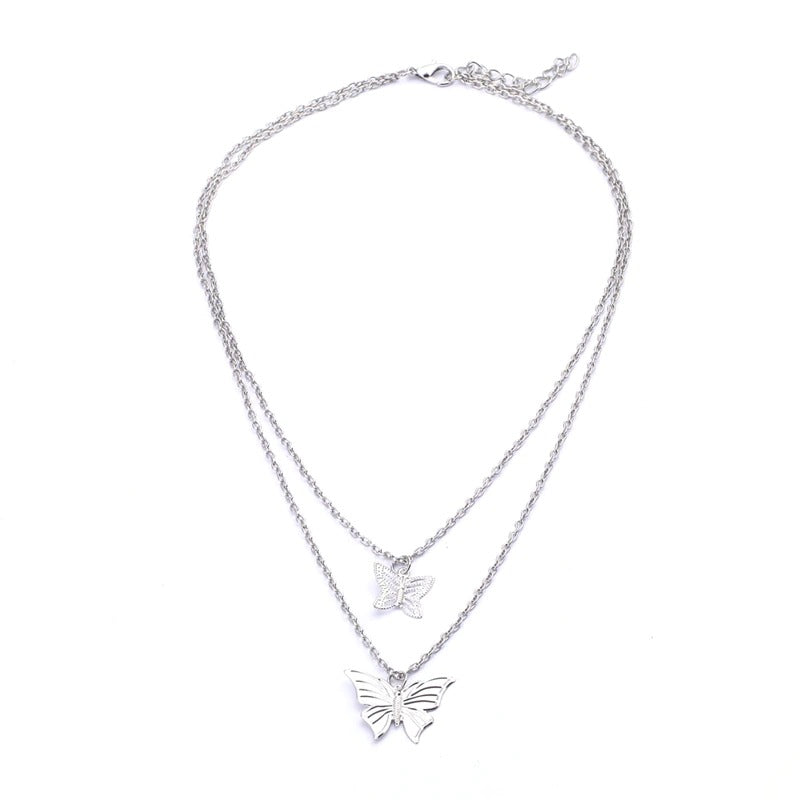Esmee Silver Butterfly Necklace