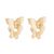 Aurelia Gold Butterfly Earrings