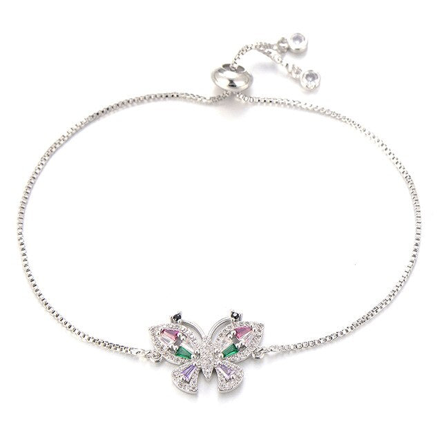 Pia Silver Butterfly Bracelet