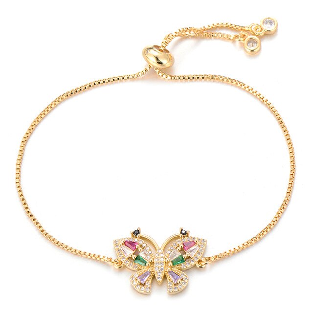 Pia Gold Butterfly Bracelet