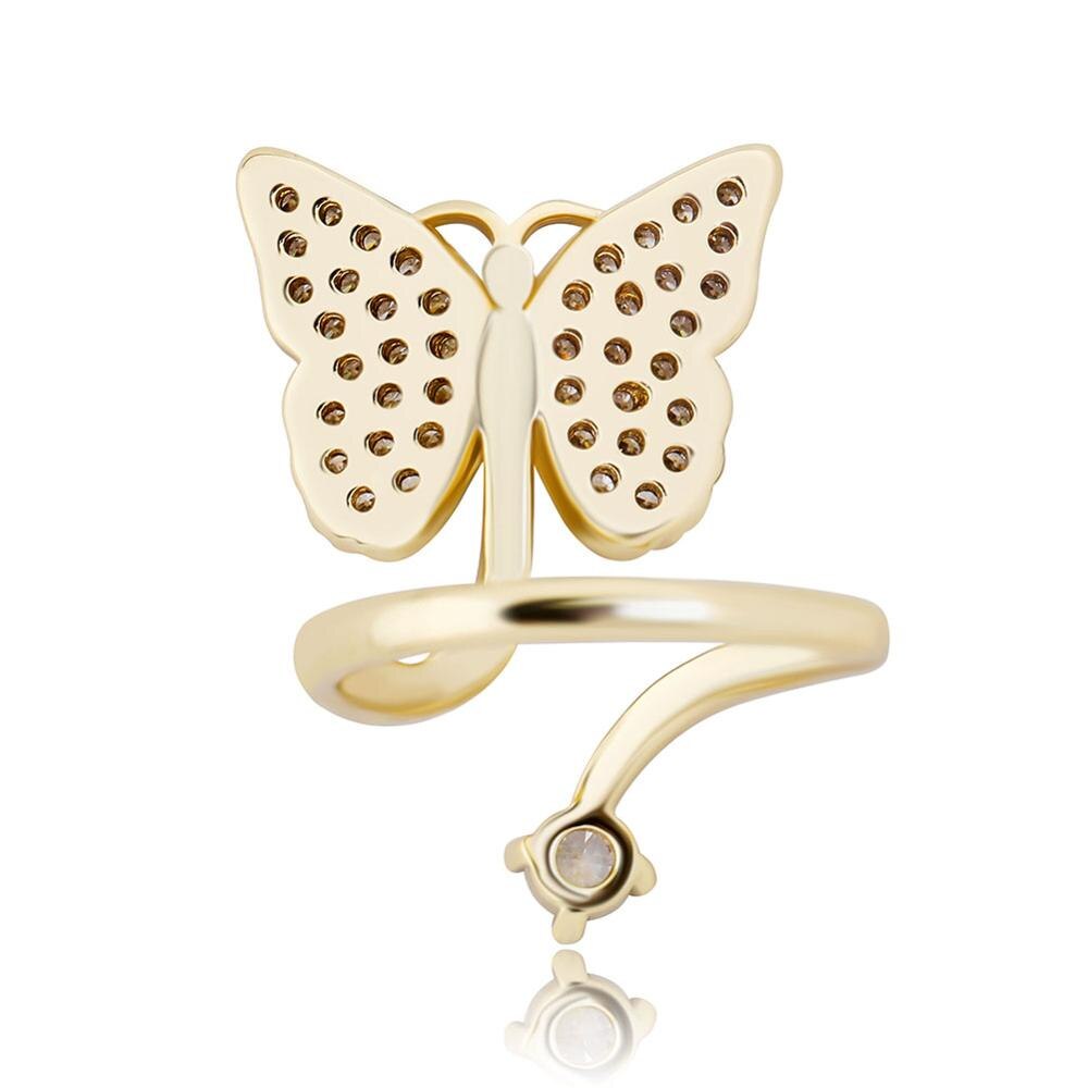 Orna Gold Butterfly Nail Ring