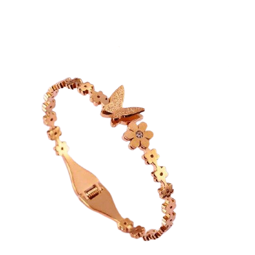 Dua Rose Gold Butterfly Bracelet