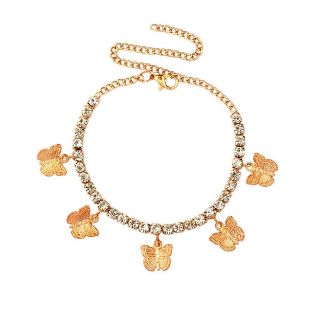 Alicia Gold Butterfly Bracelets