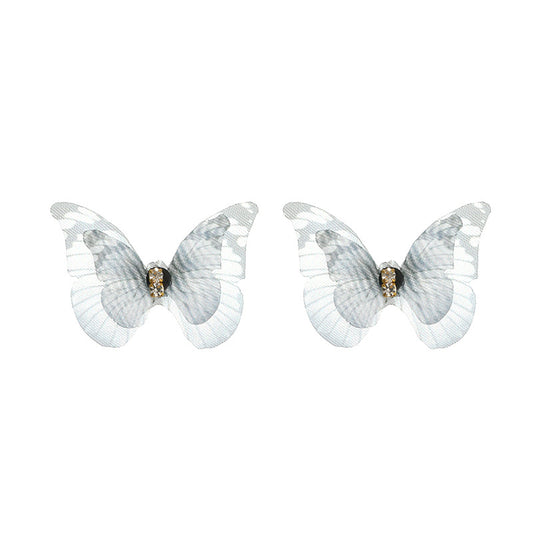 Sophia Blue Butterfly Earrings