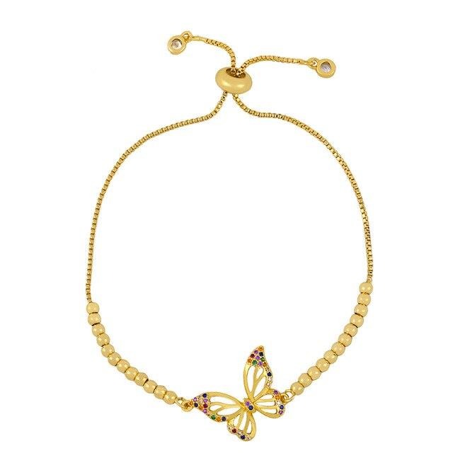 Zira Gold Butterfly Bracelet