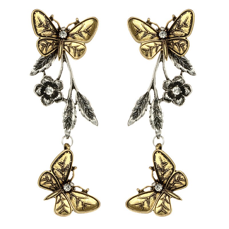 Vintage Gigi Butterfly Earrings