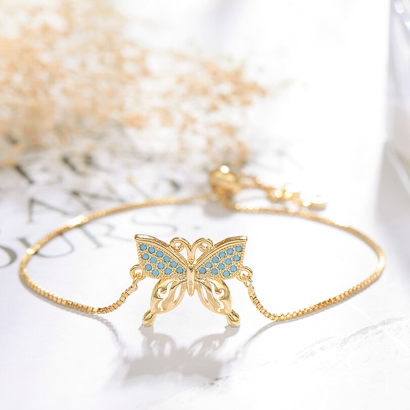 Max Gold Butterfly Bracelet