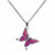 Liana Color Change Butterfly Necklace